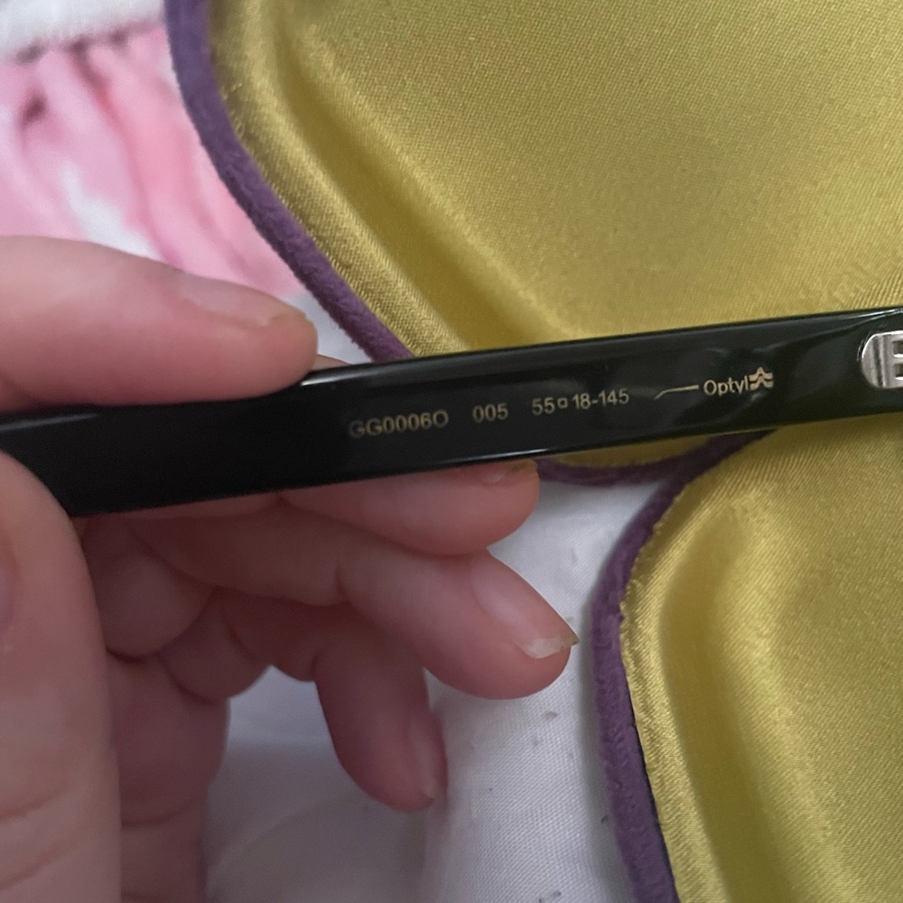 Gucci Authentic Optic Frames Glasses 6x6 Inches - image 7